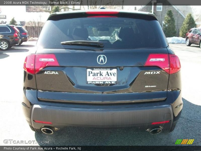 Formal Black / Ebony 2008 Acura MDX Technology