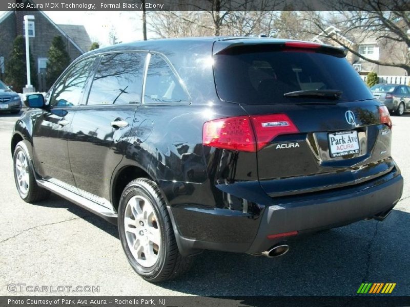 Formal Black / Ebony 2008 Acura MDX Technology