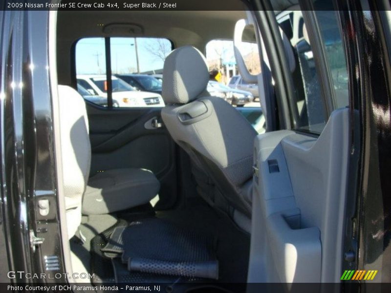 Super Black / Steel 2009 Nissan Frontier SE Crew Cab 4x4