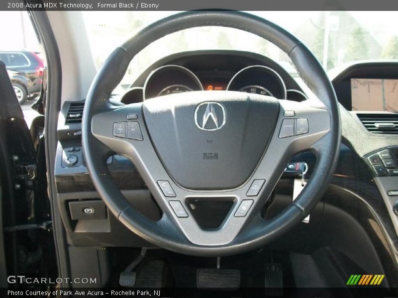 Formal Black / Ebony 2008 Acura MDX Technology