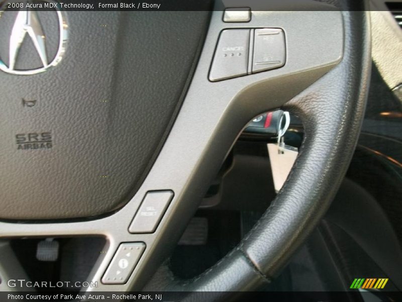 Formal Black / Ebony 2008 Acura MDX Technology