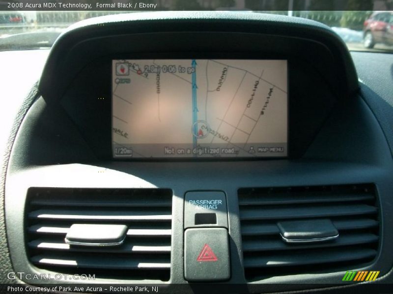 Formal Black / Ebony 2008 Acura MDX Technology