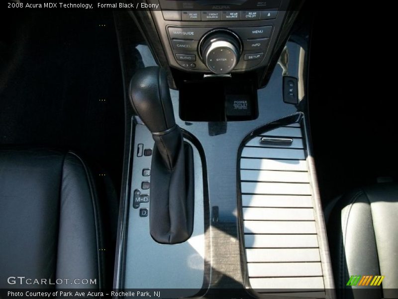 Formal Black / Ebony 2008 Acura MDX Technology