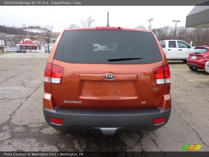 Copperhead / Gray 2009 Kia Borrego EX V6 4x4
