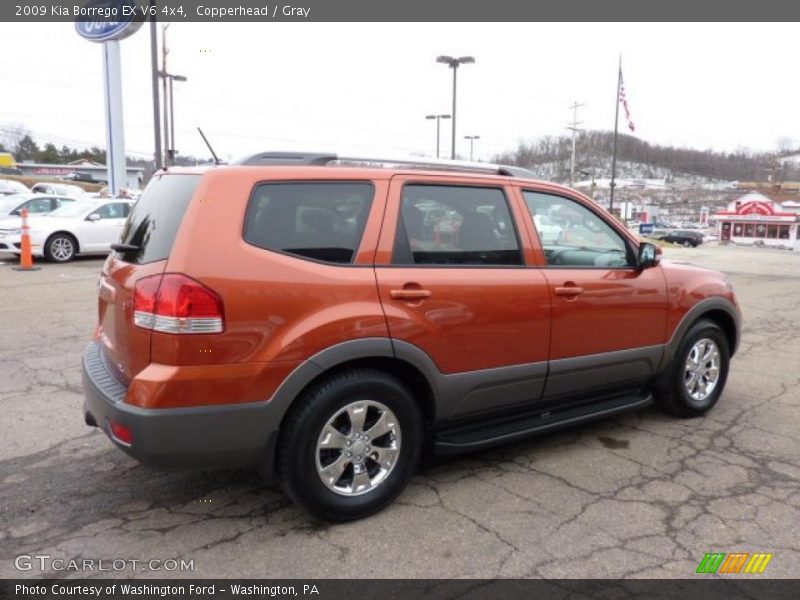 Copperhead / Gray 2009 Kia Borrego EX V6 4x4
