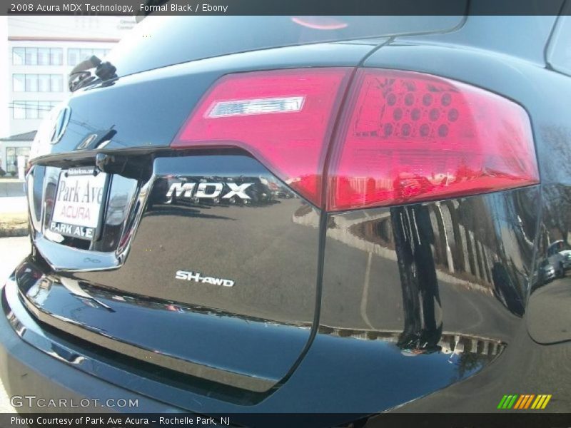 Formal Black / Ebony 2008 Acura MDX Technology