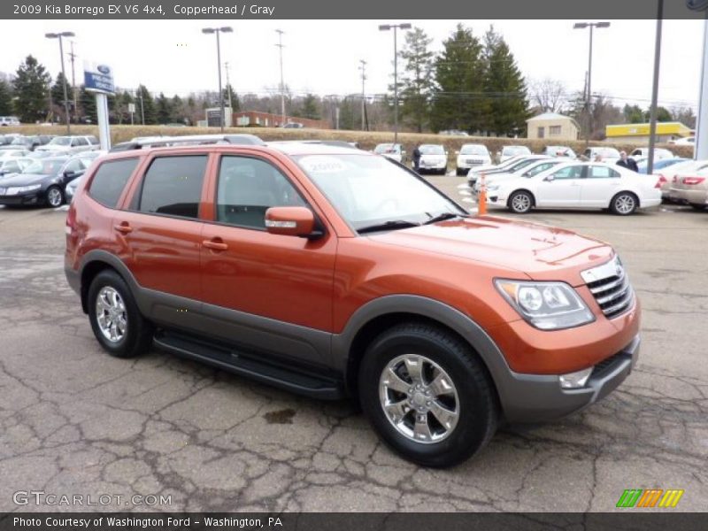 Copperhead / Gray 2009 Kia Borrego EX V6 4x4