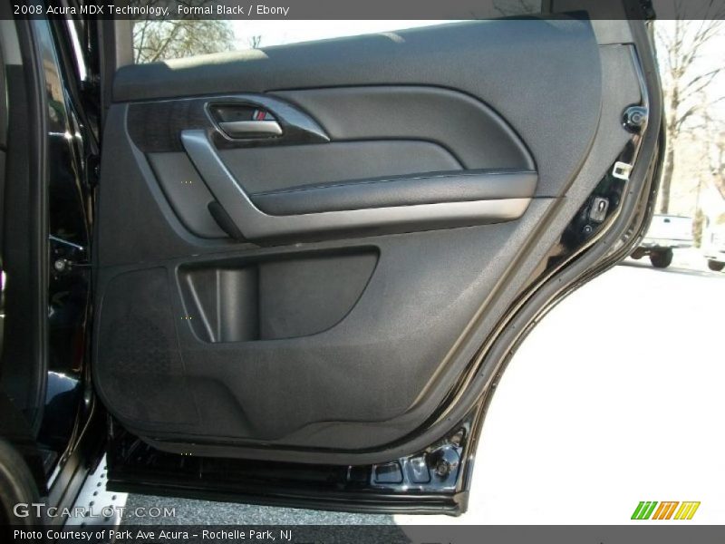 Formal Black / Ebony 2008 Acura MDX Technology