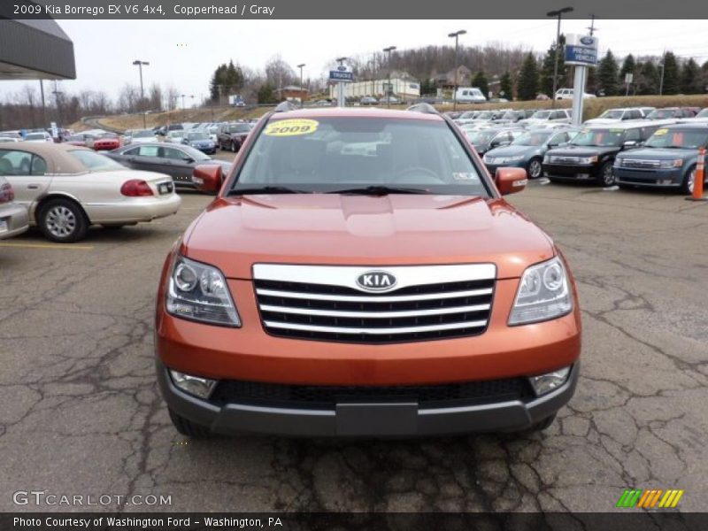 Copperhead / Gray 2009 Kia Borrego EX V6 4x4