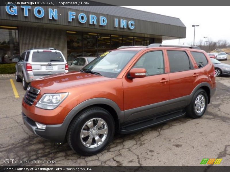 Copperhead / Gray 2009 Kia Borrego EX V6 4x4
