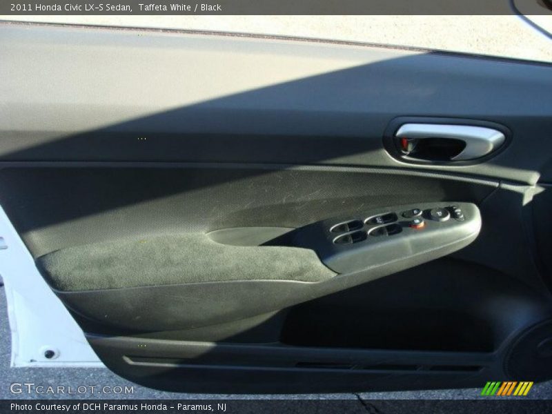 Taffeta White / Black 2011 Honda Civic LX-S Sedan