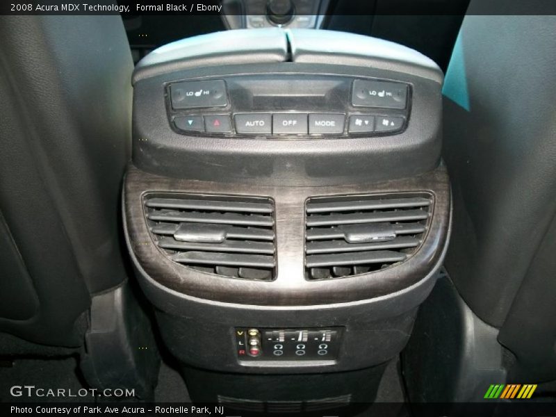 Formal Black / Ebony 2008 Acura MDX Technology