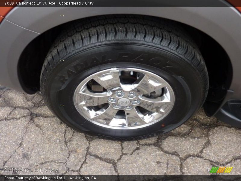 Copperhead / Gray 2009 Kia Borrego EX V6 4x4