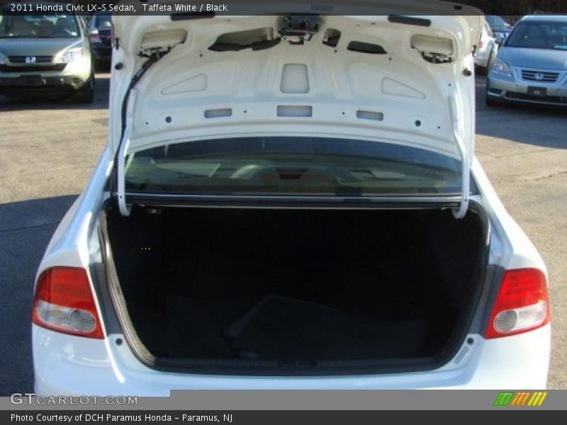 Taffeta White / Black 2011 Honda Civic LX-S Sedan