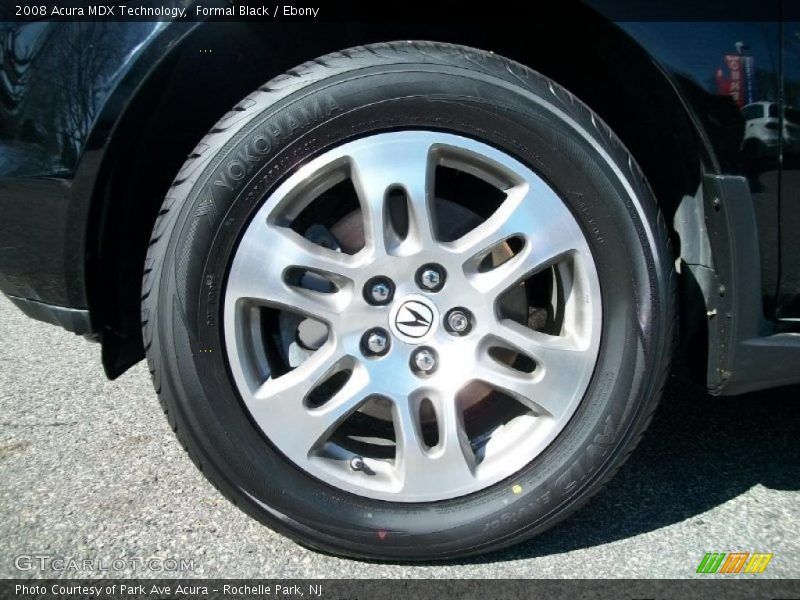 Formal Black / Ebony 2008 Acura MDX Technology
