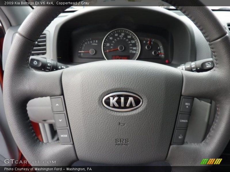 Copperhead / Gray 2009 Kia Borrego EX V6 4x4