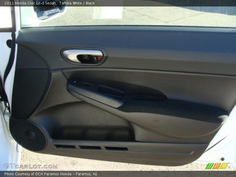 Taffeta White / Black 2011 Honda Civic LX-S Sedan