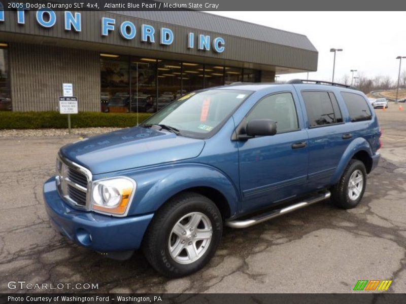 Atlantic Blue Pearl / Medium Slate Gray 2005 Dodge Durango SLT 4x4