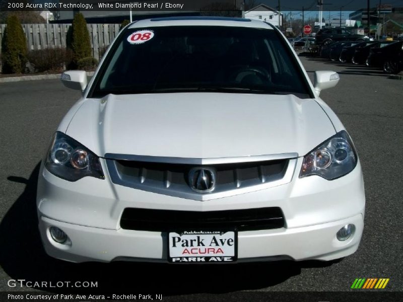White Diamond Pearl / Ebony 2008 Acura RDX Technology