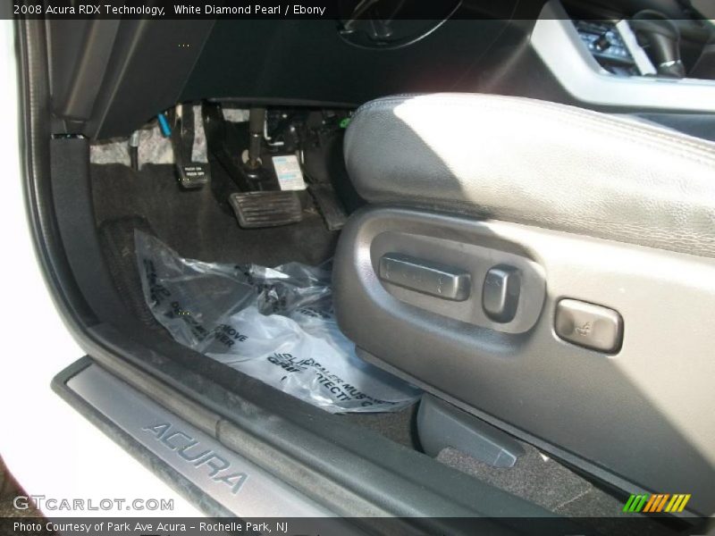 White Diamond Pearl / Ebony 2008 Acura RDX Technology