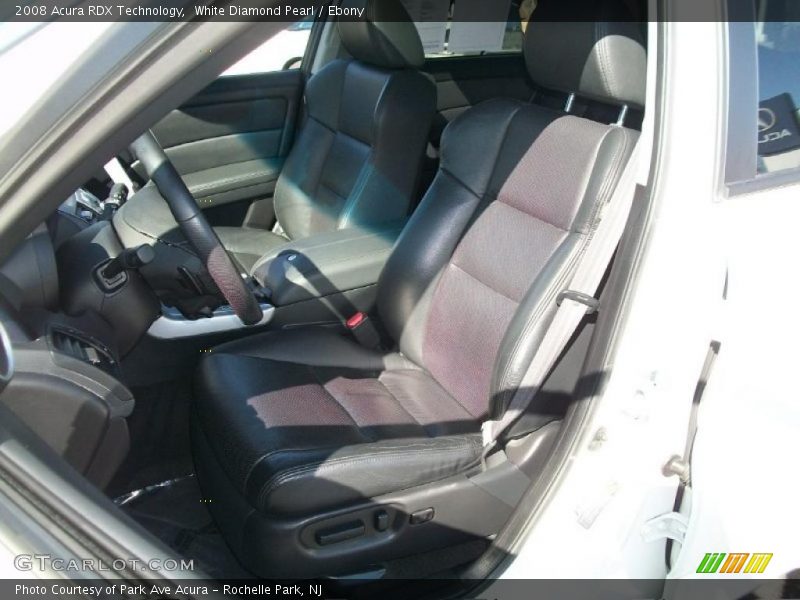 White Diamond Pearl / Ebony 2008 Acura RDX Technology