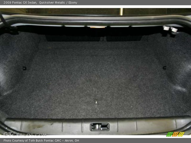 Quicksilver Metallic / Ebony 2009 Pontiac G6 Sedan