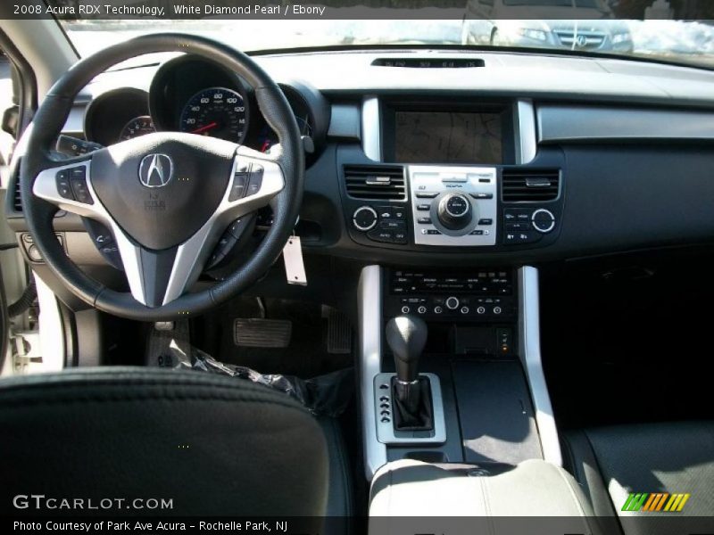White Diamond Pearl / Ebony 2008 Acura RDX Technology