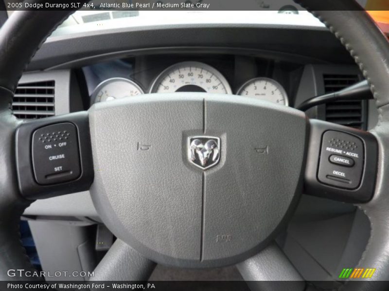 Atlantic Blue Pearl / Medium Slate Gray 2005 Dodge Durango SLT 4x4