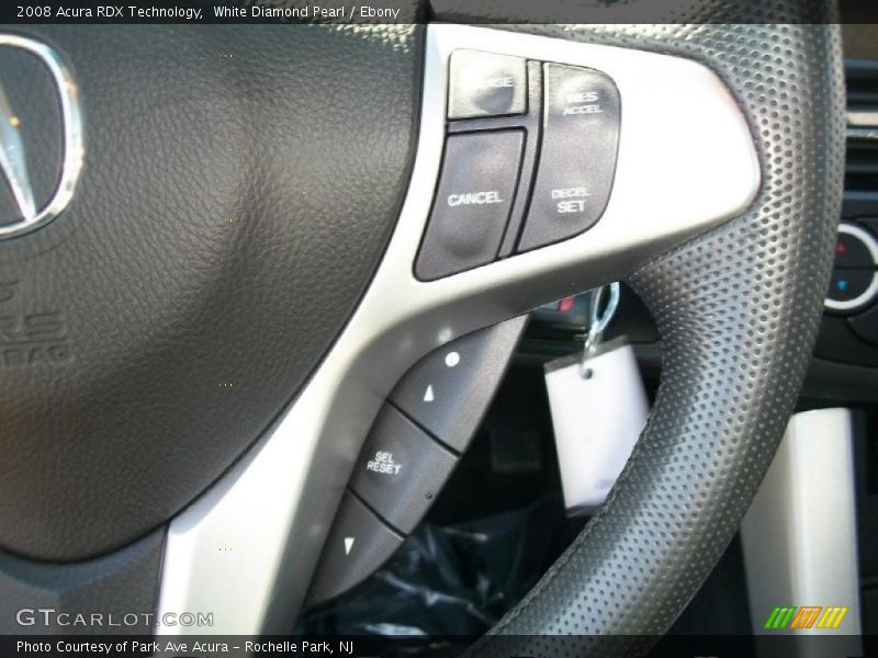 White Diamond Pearl / Ebony 2008 Acura RDX Technology