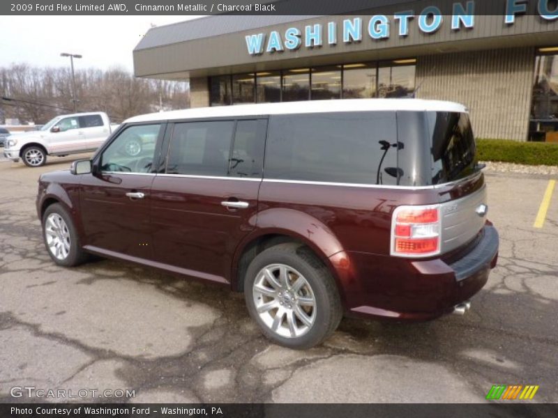 Cinnamon Metallic / Charcoal Black 2009 Ford Flex Limited AWD