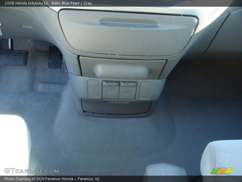 Baltic Blue Pearl / Gray 2008 Honda Odyssey LX