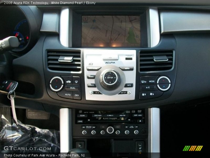 White Diamond Pearl / Ebony 2008 Acura RDX Technology