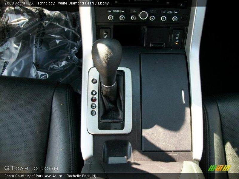 White Diamond Pearl / Ebony 2008 Acura RDX Technology