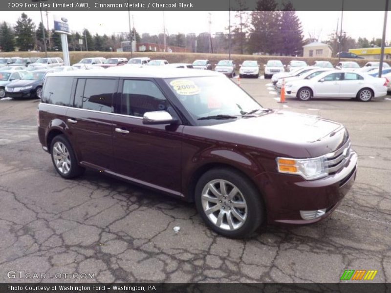 Cinnamon Metallic / Charcoal Black 2009 Ford Flex Limited AWD