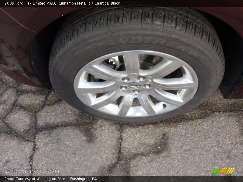 Cinnamon Metallic / Charcoal Black 2009 Ford Flex Limited AWD