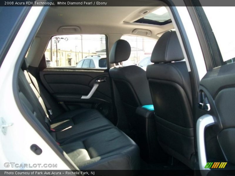White Diamond Pearl / Ebony 2008 Acura RDX Technology