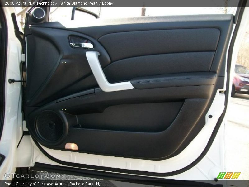 White Diamond Pearl / Ebony 2008 Acura RDX Technology