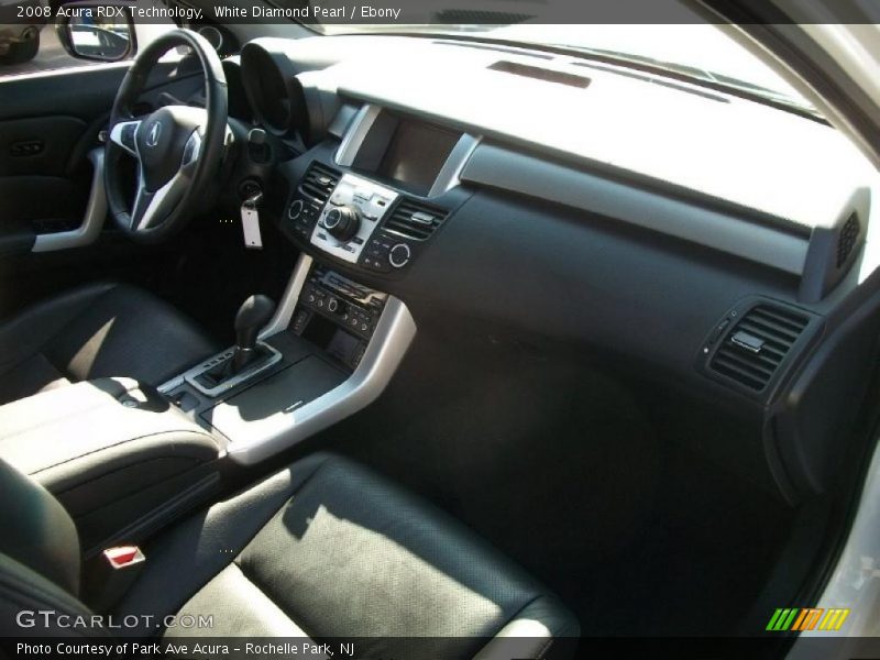 White Diamond Pearl / Ebony 2008 Acura RDX Technology