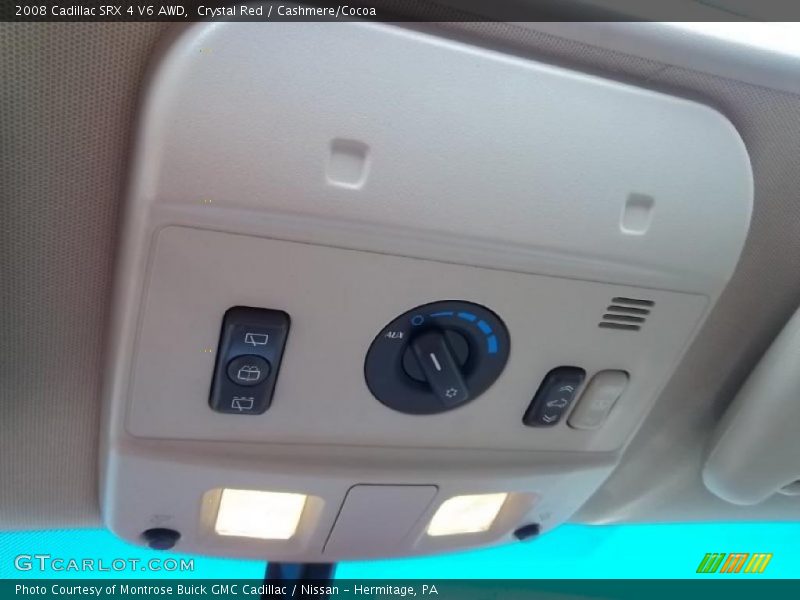 Crystal Red / Cashmere/Cocoa 2008 Cadillac SRX 4 V6 AWD