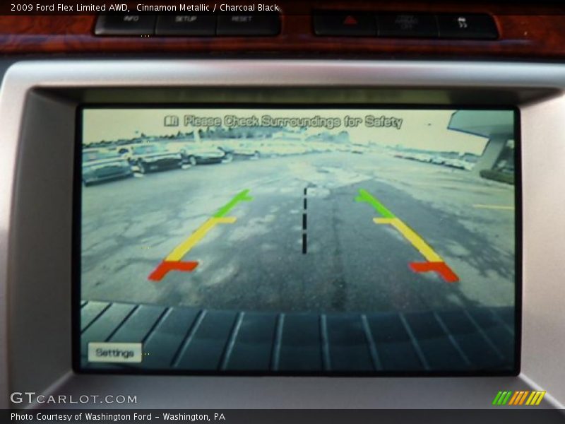 Cinnamon Metallic / Charcoal Black 2009 Ford Flex Limited AWD