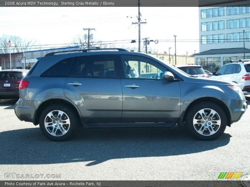 Sterling Gray Metallic / Ebony 2008 Acura MDX Technology