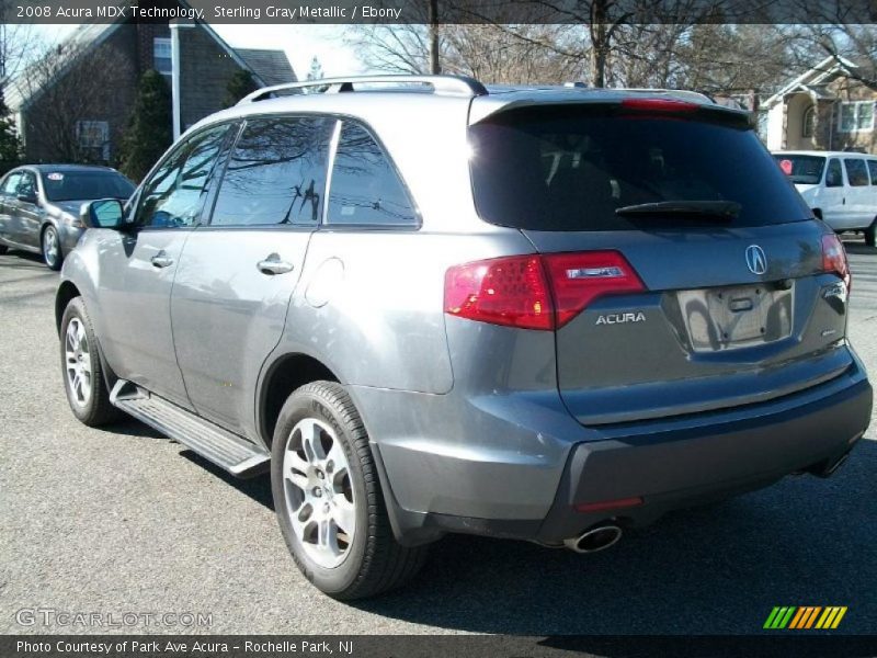 Sterling Gray Metallic / Ebony 2008 Acura MDX Technology