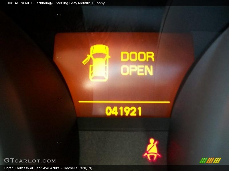 Sterling Gray Metallic / Ebony 2008 Acura MDX Technology
