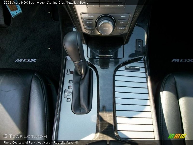 Sterling Gray Metallic / Ebony 2008 Acura MDX Technology