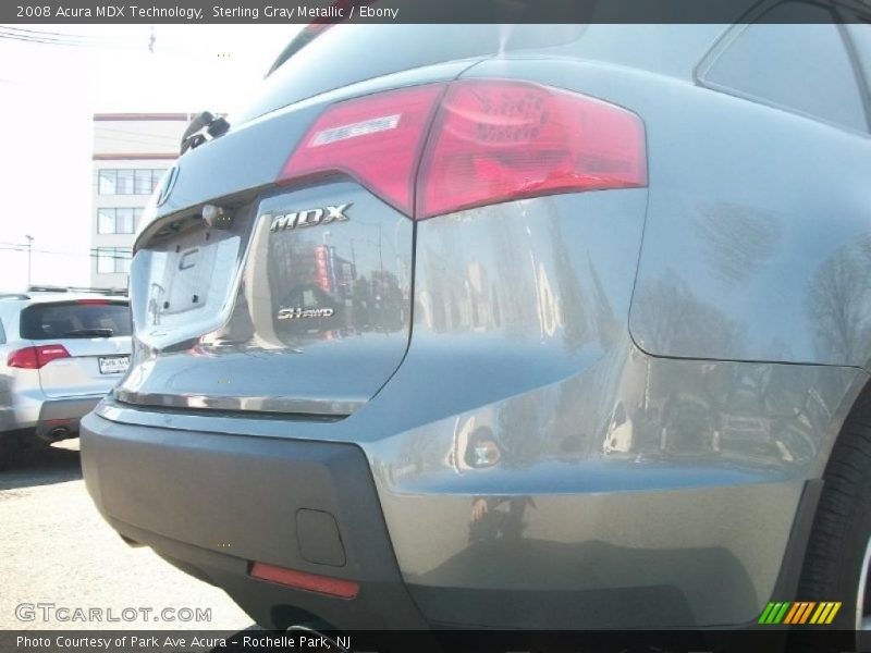 Sterling Gray Metallic / Ebony 2008 Acura MDX Technology