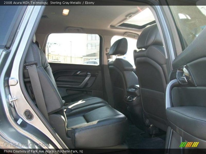 Sterling Gray Metallic / Ebony 2008 Acura MDX Technology