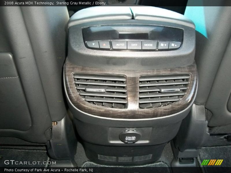 Sterling Gray Metallic / Ebony 2008 Acura MDX Technology
