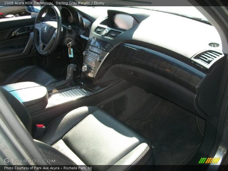 Sterling Gray Metallic / Ebony 2008 Acura MDX Technology