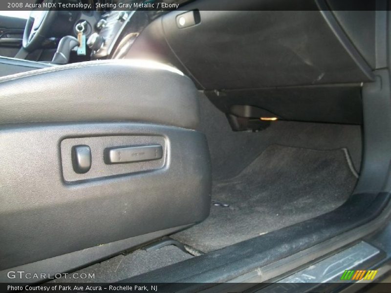 Sterling Gray Metallic / Ebony 2008 Acura MDX Technology