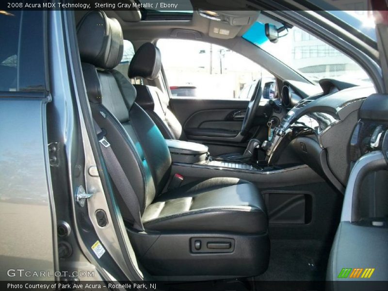 Sterling Gray Metallic / Ebony 2008 Acura MDX Technology